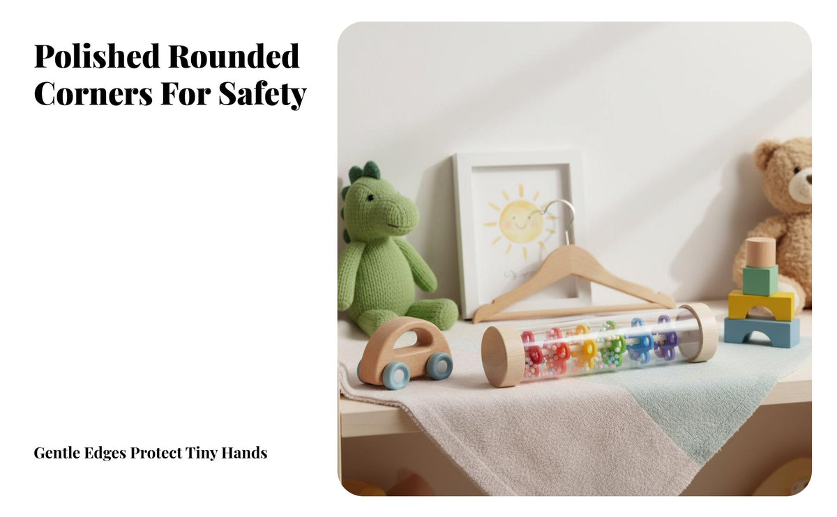 Rain Early Education Downpour Discovery Toy Develops Hand-Eye Coordination Gentle Rainfall Sound Tube for Infants 6+ Months, Preschoolers