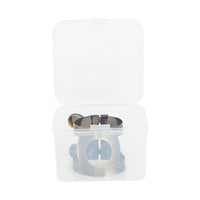 Clarinet Ligature Vintage Brass Finish Clarinet Instrument Attachment Ligature Strong Grip Cane Strip Holder for Performance, Practice