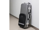 Rectangular Hard-Shell Saxophone Case Portable Saxophone Case with Backpack Straps Secure Reinforced for Musicians