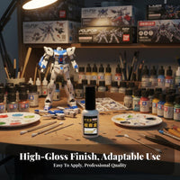 Long-Lasting Luster Chrome Finish Brush Paint Even Application Repairupup Liquid Quick-Drying Art Supplies Multi-Surface Use for Model Builders, Hobbyists, DIY Enthusiasts, Crafting Projects, Item Customization
