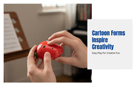 6-Hole Abstract Ocarina, Cartoon Ceramic Flute, Whistle, Entry-Level Music Instrument, Random Color, Children's Gift