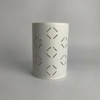 Light Shade with Cut Hollow Pattern for Table Lamps, Decorative Lampshade for Warm Ambient Textile PVC for Ceiling