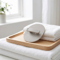 Bath Scrubber with Loop Handle Textured Silicone Bath Pad Gentle