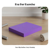 Mindfulness Stability Pad Versatile Stability Training Pad Cushioned Foam Mat Shock Absorbing Foam Rubber Foam Block Easy To
