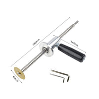 Adjustable Depth Internal Pipe Cutter Inside Drill Pipe Cutter Ergonomic Cutting Tool Compact for Plumbing
