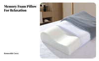 Slow Rebound Memory Foam Pillow Breathable Beauty Salon Headrest Skin-Friendly Material for Beauticians, Adults, Massage Table, Spa