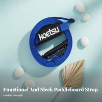 Paddleboard Shoulder Strap Quick-Disconnect Buckles Paddle Board Transport Strap Sturdy Stand-up Paddleboard Carrying Harness for Paddleboarders