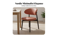 Nordic Design Ysupport Chair Italian design Dining Room Seat Thickly Padded padding Indoor Seating Ergonomic spine-supportingrest for Restaurant Owners, Homeowners, Interior Designers, Kitchen, Home Office, Bedroom, book corner