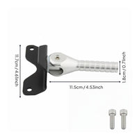 Foldable Jack-up Lever Easy Installation Motorcycle Hoist Helper Handle for DIY Mechanics