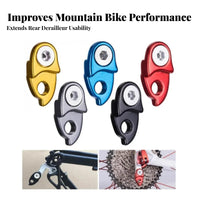 Rear Derailleur Hanger Extender Effortless Shifting Derailleur Hanger Extension Bike Frame Tail Hook Extension Long-Lasting
