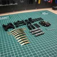Metal Drive Shaft Shock Absorption System Kit Improved Performance 6WD Truck Parts Aluminum Alloy RC Truck Leaf Spring Upgrade Set