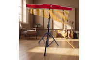 Wind Chime with Stand Gold-Finished 36-Note Wind Chime Concert-Ready Percussion Instrument for Percussionists, Instrumentalists
