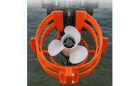 Propeller Safety Cage Streamlined Propeller Guard with Circular Frame Outboard Motor Prop Guard Sturdy Easy to Install
