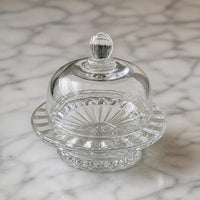 Glass Bird's Nest Stew Bowl with Lid, Transparent Dessert and Soup Bowl Set