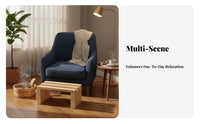 Foot Soaking Stool Anti-Slip Feet Footrest Multi-Functional for Spa, Living Room