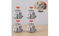 4 Pieces Right Angle Clamp Non-Slip 90 Degree Clamp Lightweight Tool for Carpentry