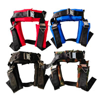 Commercial Bungee Trampoline Safety Hook with Triangle Ring and Safety Belt