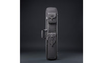 Large Capacity Billiard Cue Case Long-Lasting Nine-Hole Cue Bag Hard-Wearing Reinforced for Tournaments
