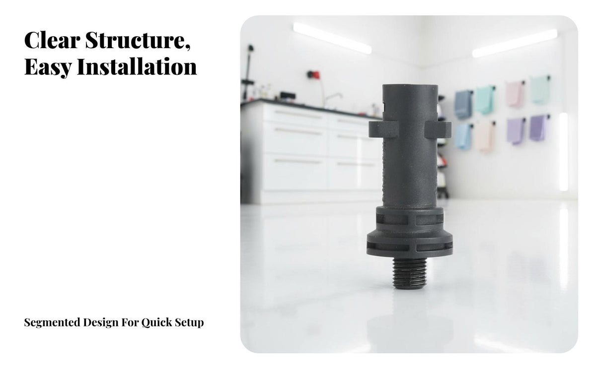 G1/4 Male Thread Pressure Washer Connector Quick Connect Foam Lance Adapter Construction Car Wash Water Fitting for Driveway