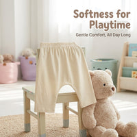 Baby Leggings Fleece Lined for Boys and Girls Winter Wear, Thick Warm Kids Pants with Soft Blend, Trousers for Autumn Weather