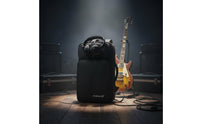 Large Capacity Effects Processor Case Thickened Electronic Drum Bag Multiple Pockets Padded Synth Backpack Dual Carry for Stage, Travel, Rehearsal