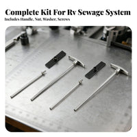 RV Waste Faucet Extension Kit Universal Fit Waste Faucet Extension Rod Recreational Vehicle Reservoir Drain Handle Easy To