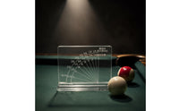 Printed Markings Billiards Angle Stand Transparent Angle Guide Board Acrylic Cue Target Practice Aid Tabletop