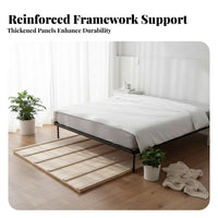Under-Mattress Support System additional Thick Planks rollable Slat Foundation Prevents Sagging Bed Base for Adults, Homeowners, Home, Apartment, Guest Room