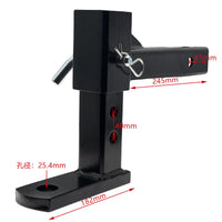 5-Hole Adjustable Trailer Hitch Tow Bar with 50mm Ball for RV Trailer Modification