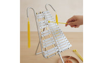 Marching Bell Lyre Adjustable Xylophone Portable Bell Lyre for Students, Beginners