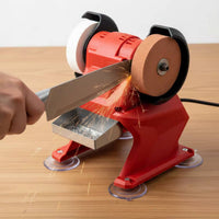 Mini Bench Grinder Cordless Electric Grinder Polisher Sparks Safety Guard