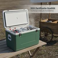Commercial Large Capacity Insulated Cooler Box for Food Preservation and Delivery