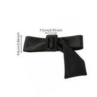 Square Buckle Waist Belt Simple Wide Tie Belt Comfortable Sleek & Stylish Accessory for Women