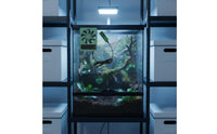 Constant Control Amphibian Enclosure Fan Air Circulation Smart Ventilation Fan Digital Display for Lizard Owners, Terrarium, Vivarium