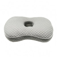 Contoured Side Sleeper Ear Pillow Ergonomic Ear Pillow Textured Textile