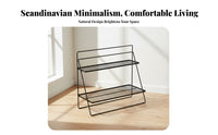 3-Tier Flower Pot Holder Tiered Design Plant Stand Easy Assembly for Gift Givers