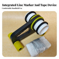 Ground Line Marking Machine Exact Application Circle Drawing Tape Guide Labor-Saving Floor Tape for Basketball Courts, Gymnasiums, Floors