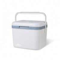 Portable Cooler with Temperature Display Insulated Cooler Box with Ice Bags Hard-Sided Bag Compact for Campers, Picnickers, Camping, Picnics, Car Travel