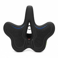 Ergonomic Bike Seat Shock Absorbing Wide Cycle Saddle Non-Slip Surface Split Bike Cushion for Mountain Biking