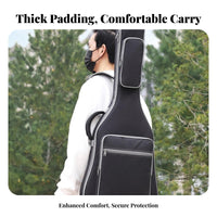 Electric Guitar Gig Bag Thickened Padding Soft Electric Guitar Case Instrument Carrier Waterproof Music Equipment Protection