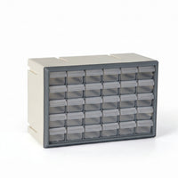 Transparent Drawers Modular Drawer Storage System High Visibility 30-Drawer Parts Cabinet