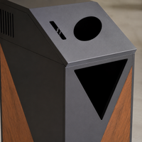 Sharps Bin for Healthcare Facilities, Large Capacity Freestanding Clinical Sharps Bin, Medical Hazardous Waste Bin Commercial Use