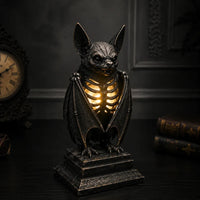 Raven Skeleton Lamp Halloween Resin Decorative Table Lamp for Cross-border Independent Station