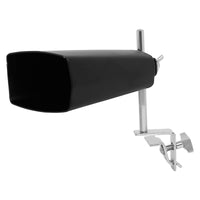 2 Pieces Drum Clamp with Rotating Joint Percussion Accessory Clamp Metal Hardware for Drummers, Rehearsal Rooms