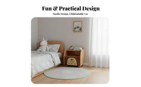 Child-Safe Rounded Corners Multi-Tier Storage Stand Safety Design Owl-Themed End Table Sturdy Frame kids' Furniture Easy Assembly for Children, Toddlers, Parents, Bedroom, Nursery, Small Areas