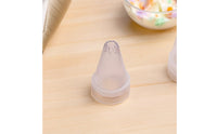 Star Piping Tip Translucent Decorating Tip with Threaded Base Tapered