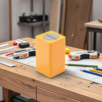Compact Blade Disposal Box Safe Blade Disposal Container Convenient Lightweight for Crafters, Hobbyists, Workshops