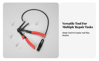 Heavy Duty Cable Type Hose Clamp Pliers Rust Resistant Cable Type Hose Clamp Plier Long-Lasting Alloy Steel for Mechanics, Engine Repair
