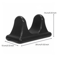 Portable Psoas Release Tool Multi-Functional U-Shaped Back Massager Ergonomic Design Fitness Equipment for Athletes