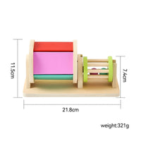 Wooden Sensory Toy Educational Educational Toy Smooth Fine Motor for Toddlers, Daycare